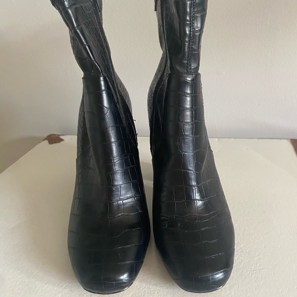 Spring Vegan Leather Booties